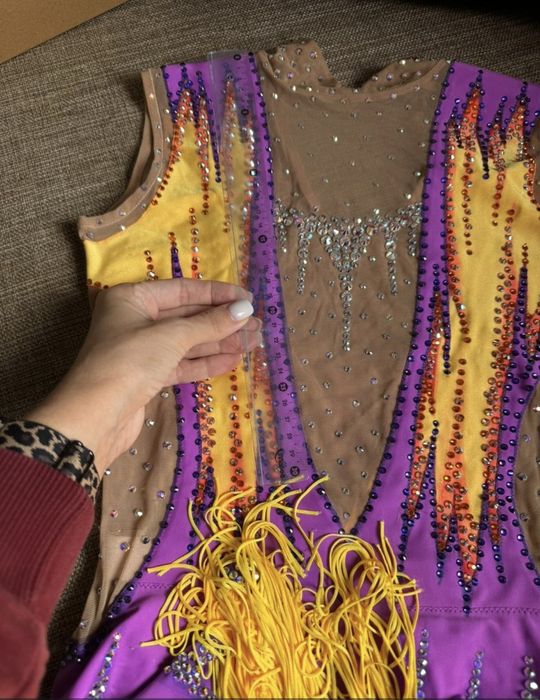 Купальник для художественной гимнастики рост 140-150см
Прокат 10000
Со