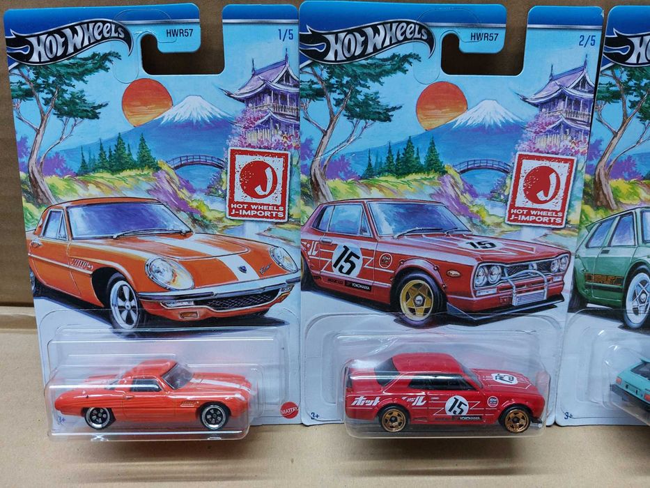 Колички Hot Wheels J-IMPORTS / Хот Уилс - 5 модела / 015