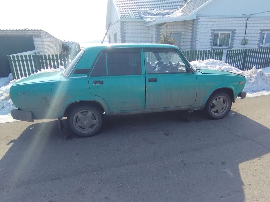 Ваз 2107 на полном ходу