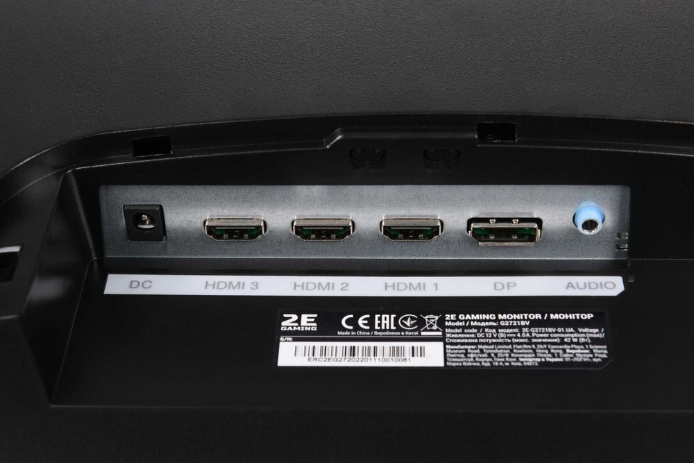 2E Gaming G2721BV 27" QHD 144 Гц Изогнутый монитор для ПК, PS5, игры