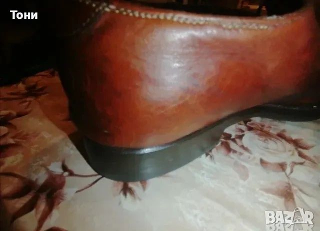 REGENT Оригинал Нови Мъжки Обувки от Естествена Кожа 43