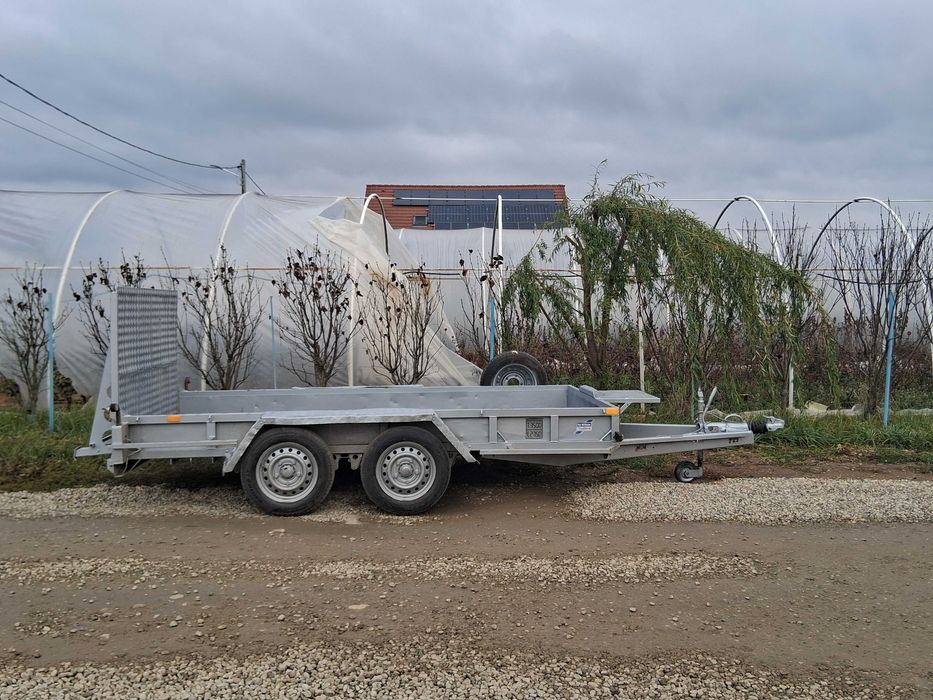 Vand remorca trailer utilaje Ifor Williams , 3500 kg ,  2 axe