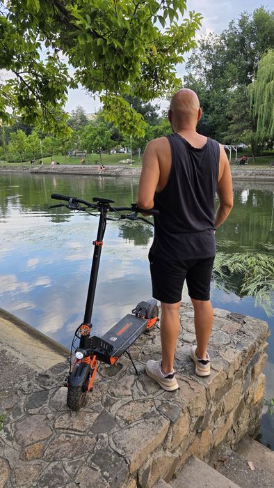 Trotineta electrica Kamikaze k1 cu doar 2km la bord