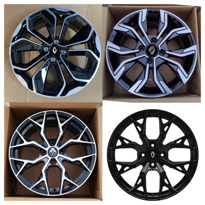 Jante 17 Renault Clio Megane Zoe Captur Modus Scenic
 4 x 100 R17