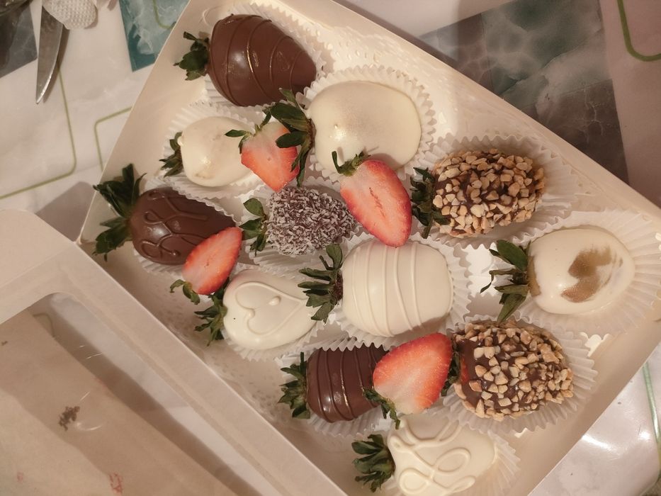 Клубника в шоколаде Подарок