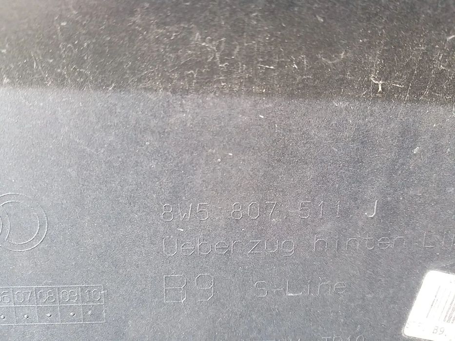 Bara spate audi a4 b9 8w s line limuzina 8w5807511j