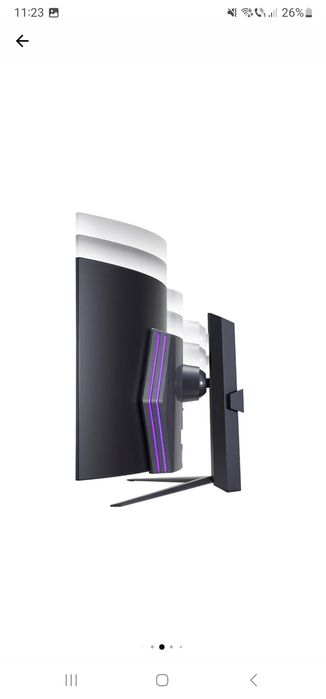 Monitor LED LG Gaming UltraGear 45GR95QE-B Curbat 45 inch ,NOU,SIGILAT