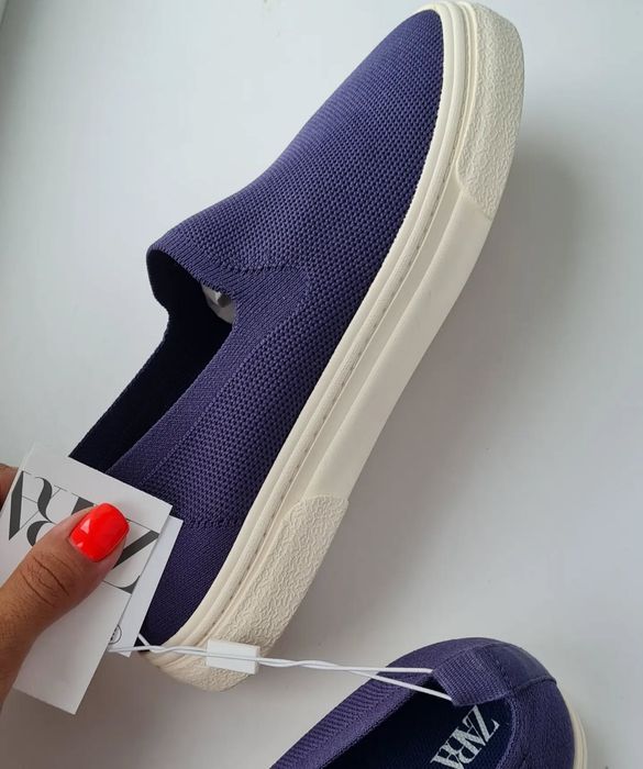 Zara слипоны 30 размер в школу новые унисекс