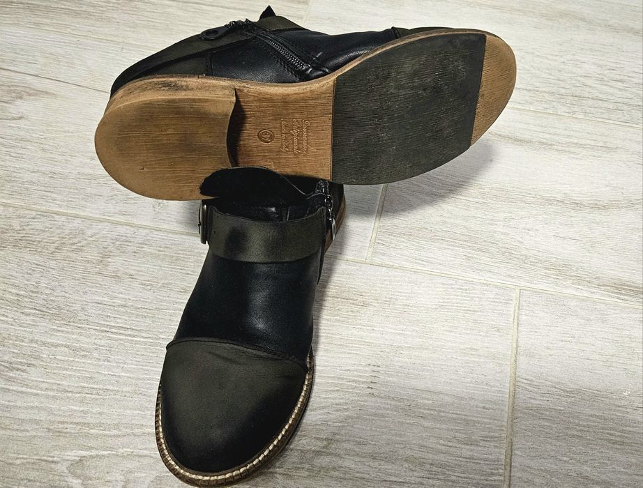 Обувки Амулет, естествена кожа