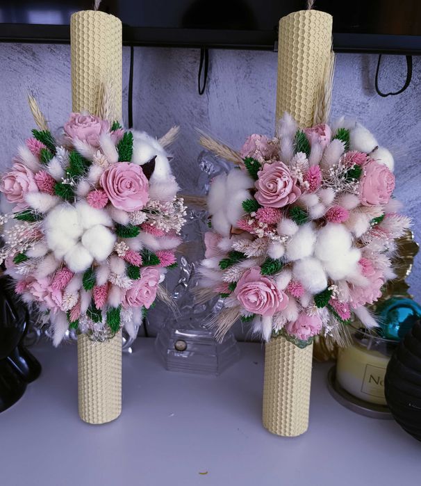 Lumânări botez și nunti