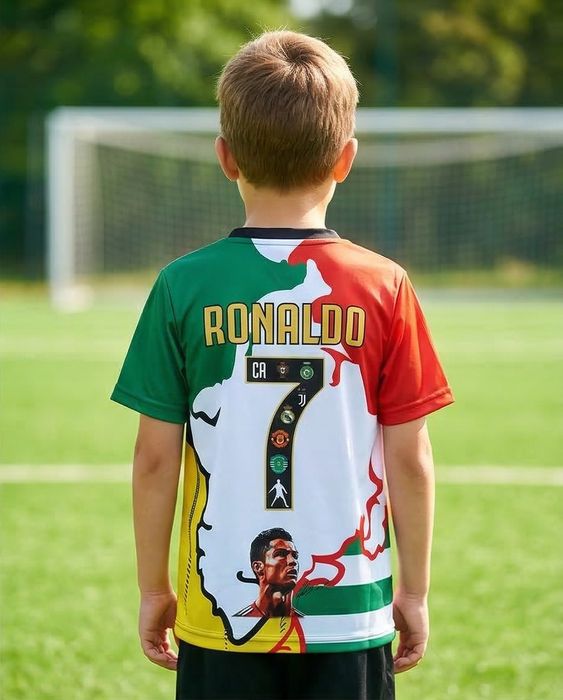 MESSI 10 CR7  детско юношески футболни екипи Колекционерски
