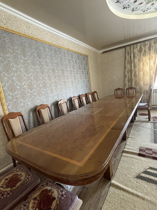 СТОЛ С 12 Стулиями Срочно