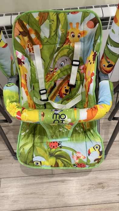 МОНИ Градинска люлка със сенник FUNNY ЗЕЛЕНА