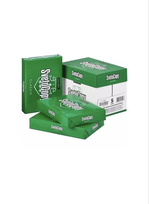 Продам бумагу формата А4 есть 2 коробки