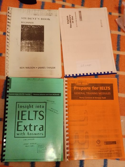Книги IELTS 8 штук 50000
