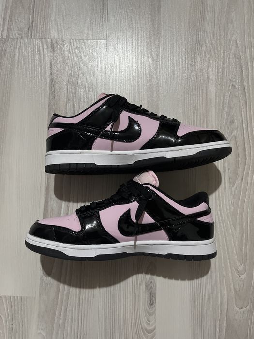 Nike Dunk Low Pink/Black Patent
