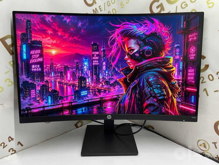 Monitor HP 27 CURVED "VA" 165hz /Arzon manitor la bor yana profilda