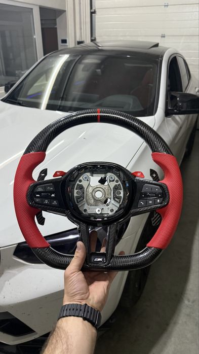 Volan BMW M Tesit LCI  Carbon - Red - G Series
