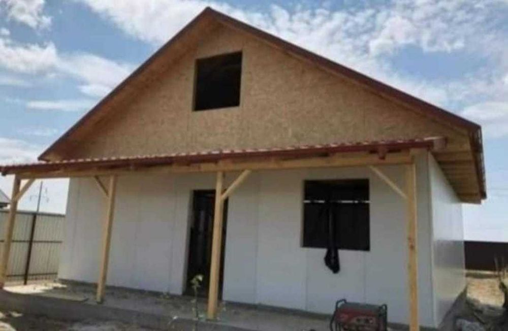 Casa pe structura metalica din containere modulare, modele moderne