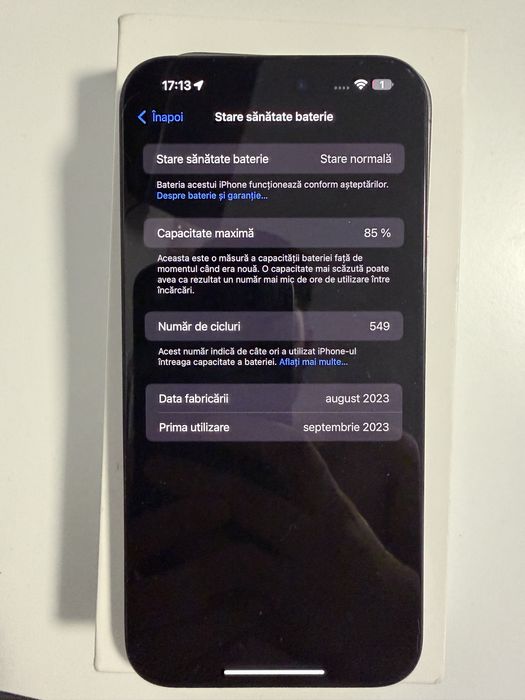 Vand Iphone 15 Pro Max