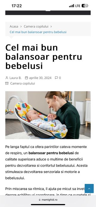 Balansoar 4 moms