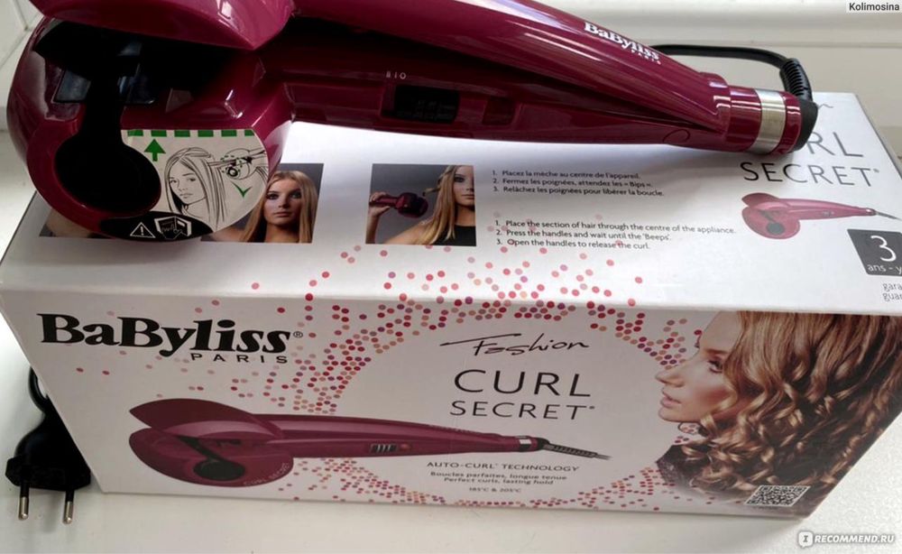 Щипцы для завивки волос Babyliss