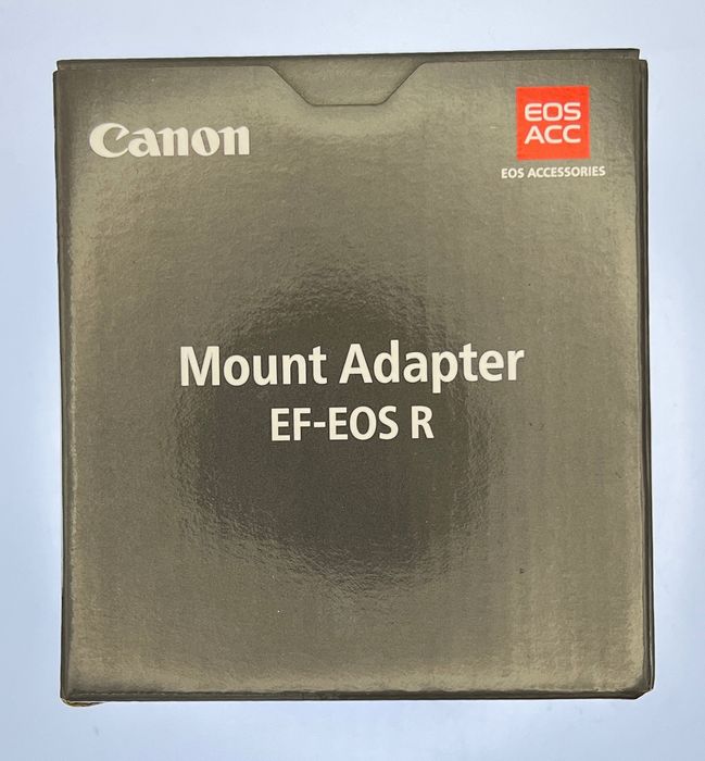 Adaptor montura EF-EOS R, Canon, rezistent la intemperii, negru