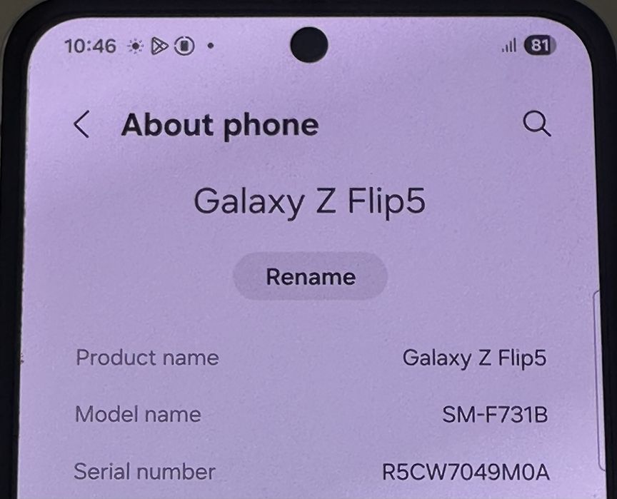 Samsung z flip 5, 512 gb