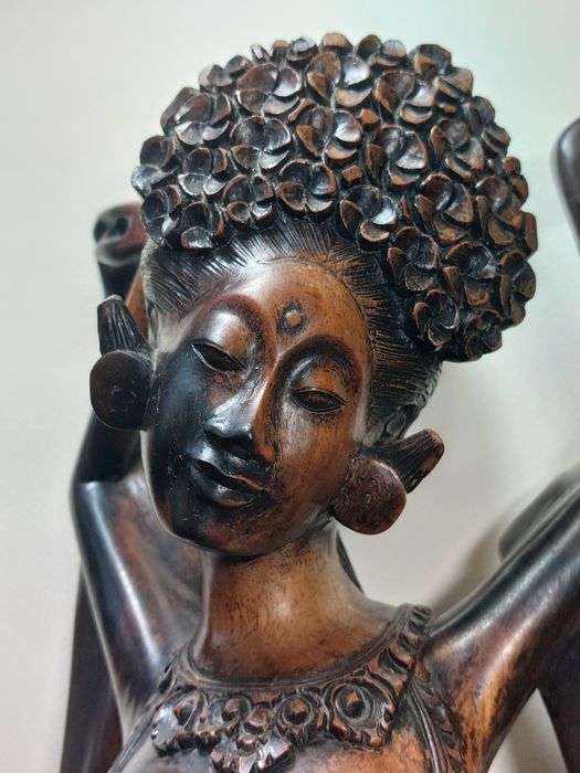 Statuetă lemn Dansatoare Bali