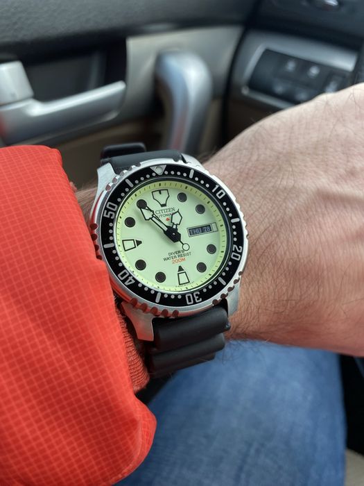 Ceas automat citizen promaster ny0040 09w full lume