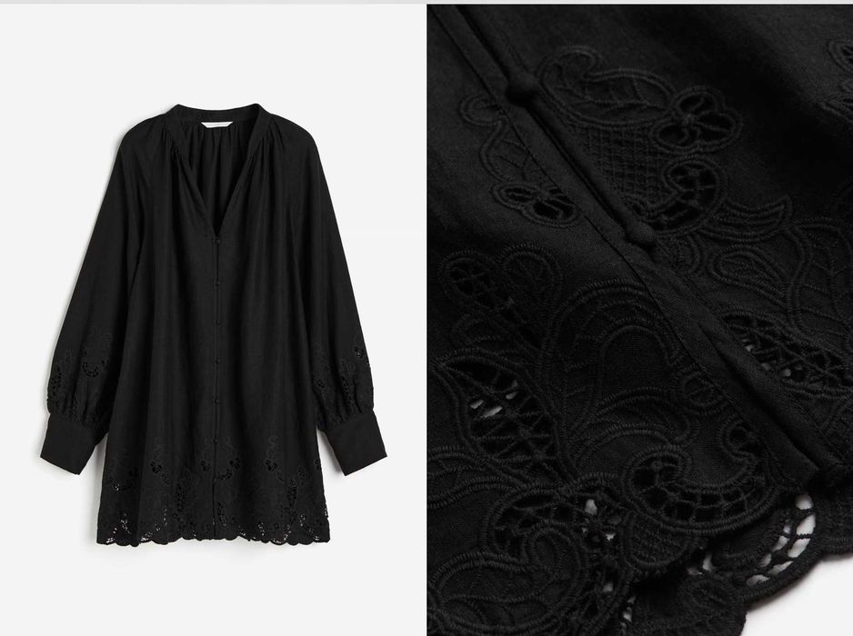 Новые платья H&M хлопок / лен, L(50/56)