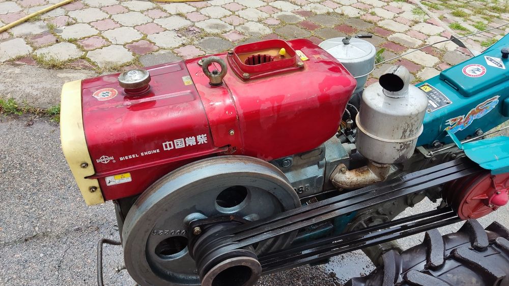 Мотоблок с прицепом