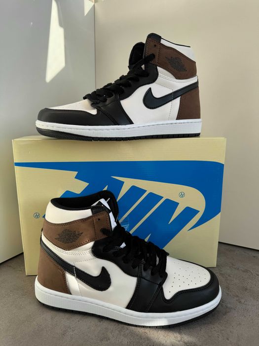 Adidasi JORDAN 1 Retro High OG Dark Mocha, Produs Nou-Full Box,Premium