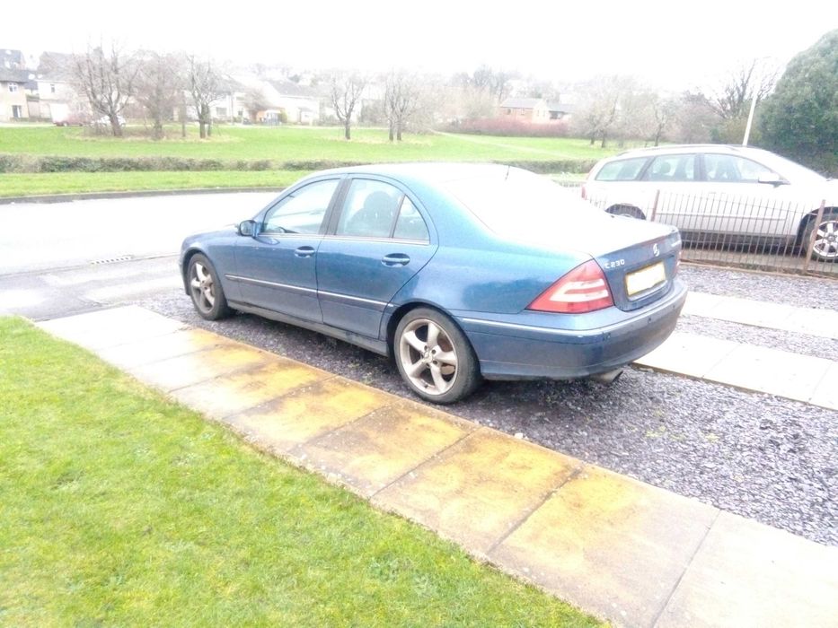 Mercedes C230 kompresor W203 Мерцедес Ц230 компресор на части