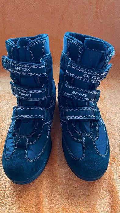 Cizme de zapada albastre 38 Ecco