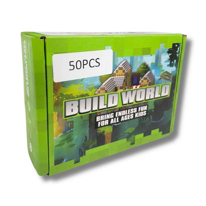 Магнитни кубчета Майнкрафт 50ч