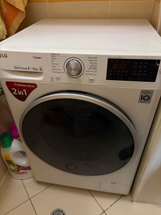 пералня LG със сушилня