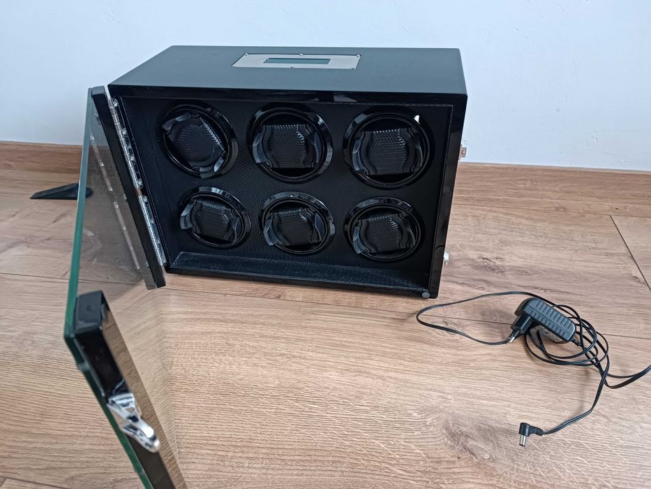 Кутия за автоматично навиване на часовници – 6 броя