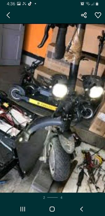 Reparații trotinete,scutere,biciclete,tricicluri Electrice