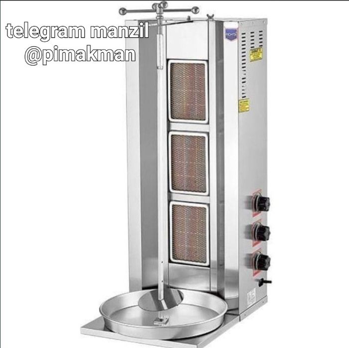 Gamburger Shaurma aparat 2 talik 3 talik va 4 talik bor xitoy va turk