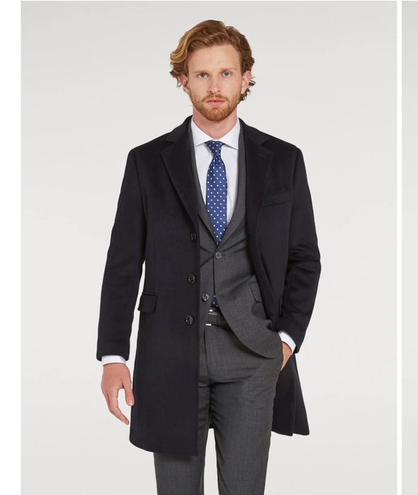 Vând palton nou Spada Roma din lana tweed