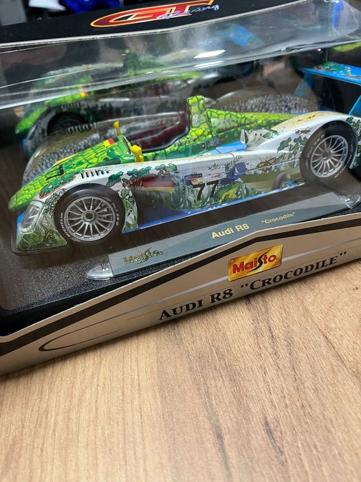 MAISTO колекционерски модел AUDI R8 TDI Le Mans ''The Crocodile" 1:18