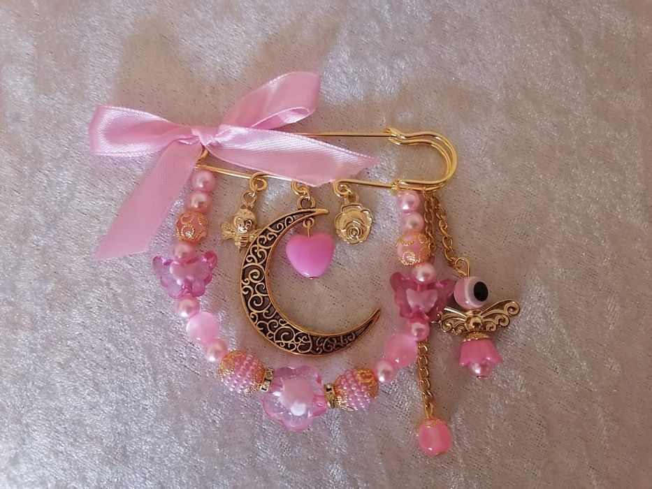 Талисман против уроки с името на вашето бебе , цвят и име по ваше жела