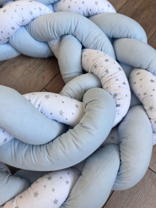 Косичка бортик в кроватку