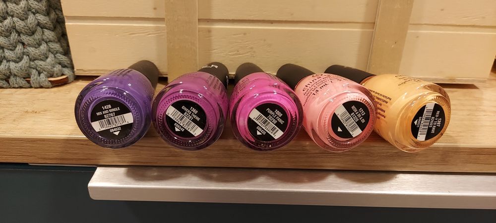 Сет от 5 бр. лакове China glaze, летни цветове