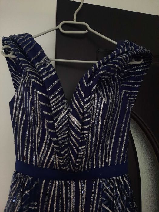 Rochie sclipici albastra