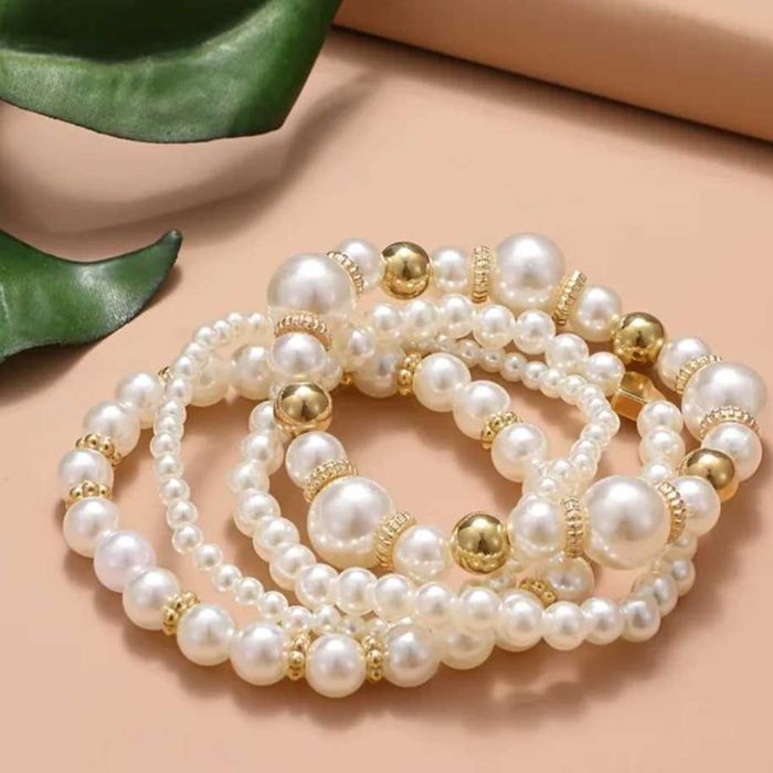 Комплекти перлени гривни