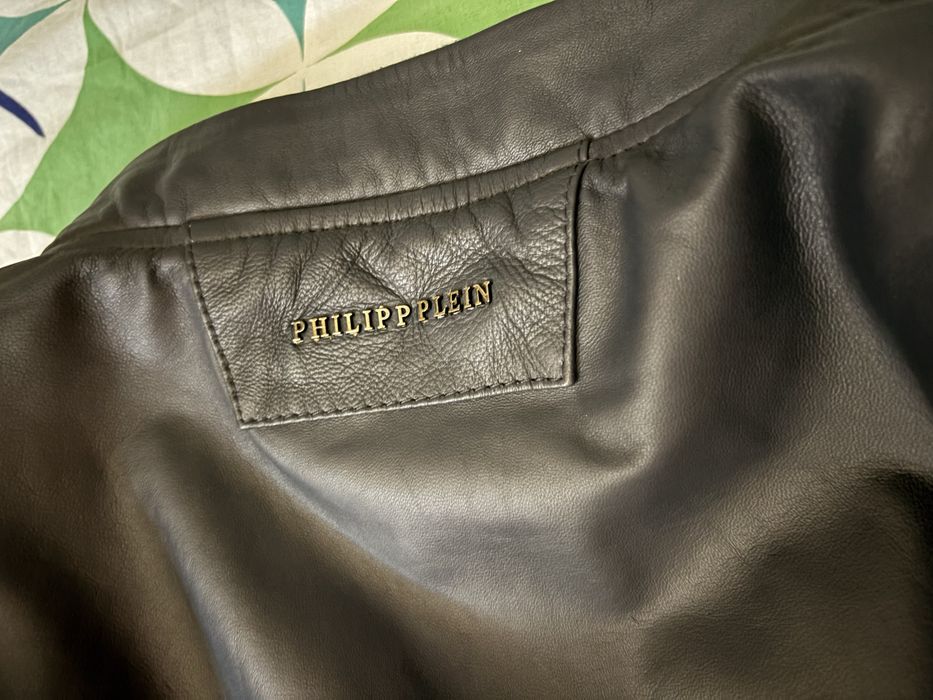 Оригинално кожено яке на Philipp Plein