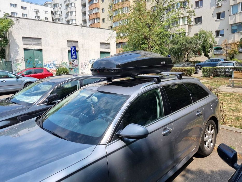 Bare portbagaj Audi A3 A4 A6 Q3 Q5 Q7 / Aluminiu AERO Wingbar