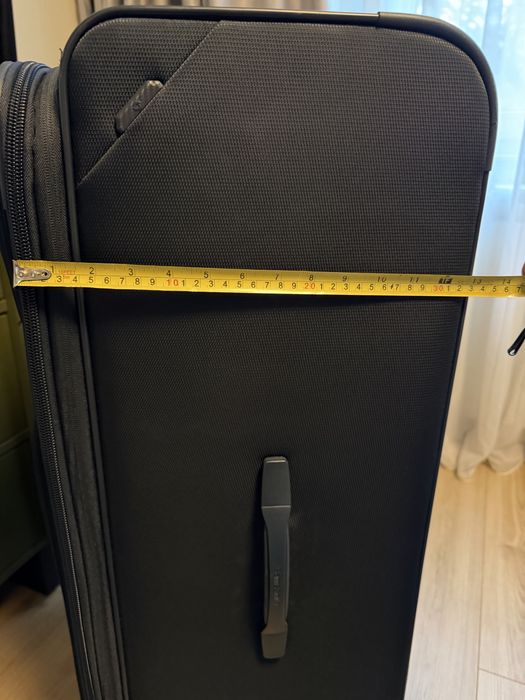 Голям текстилин куфар на Samsonite